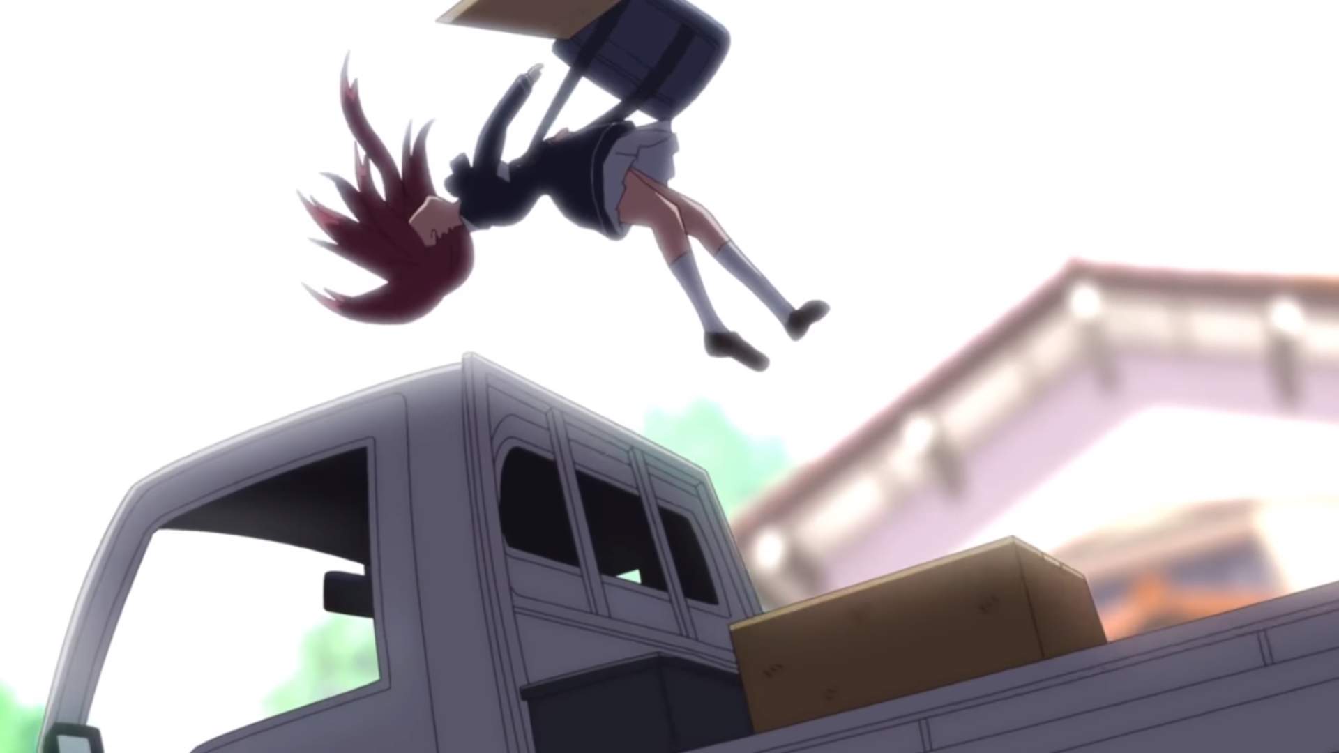 Sakura gets hit by a truck in Zombieland Saga